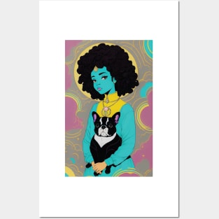 Bleu Goddess Posters and Art